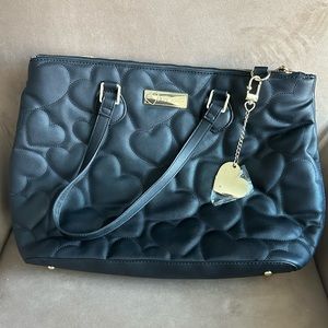 Betsy Johnson Triple Compartment Bag